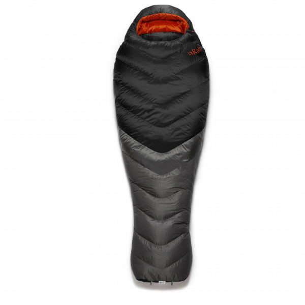 Rab - Neutrino Pro 700 - Daunenschlafsack Gr bis 185 cm Körperlänge granite von Rab