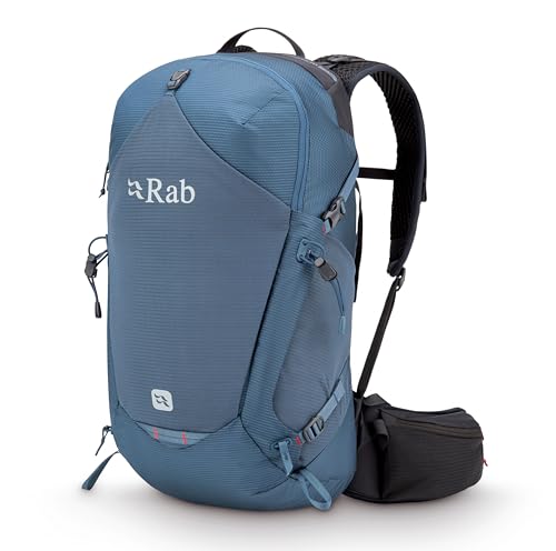 Rab Protium ND 25L Leichter Damen Rucksack Bequemer Trekkingrucksack Wanderrucksack, Orion Blau, S-M von Rab