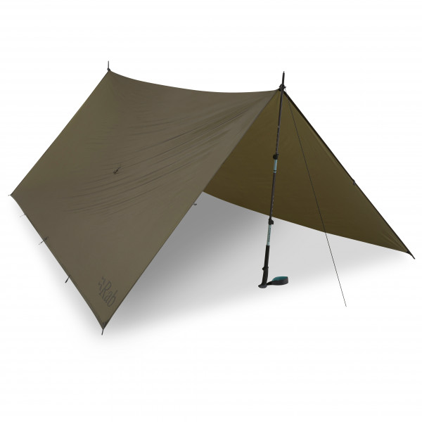 Rab - Siltarp Plus Duo - Tarp Gr 3 x 3 m braun von Rab