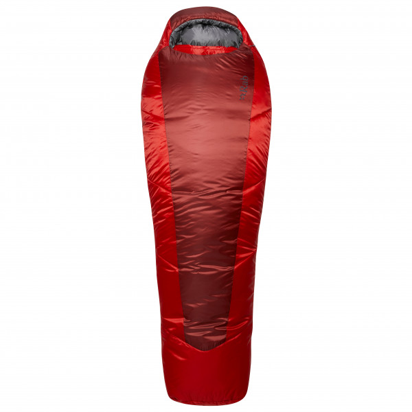 Rab - Solar Eco 3 - Kunstfaserschlafsack Gr bis 200 cm Körperlänge - Width: Wide rot von Rab