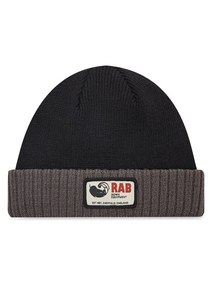 Rab Strickmütze Mütze Essential RAB-QAB-26-BLK-ONE Black von Rab