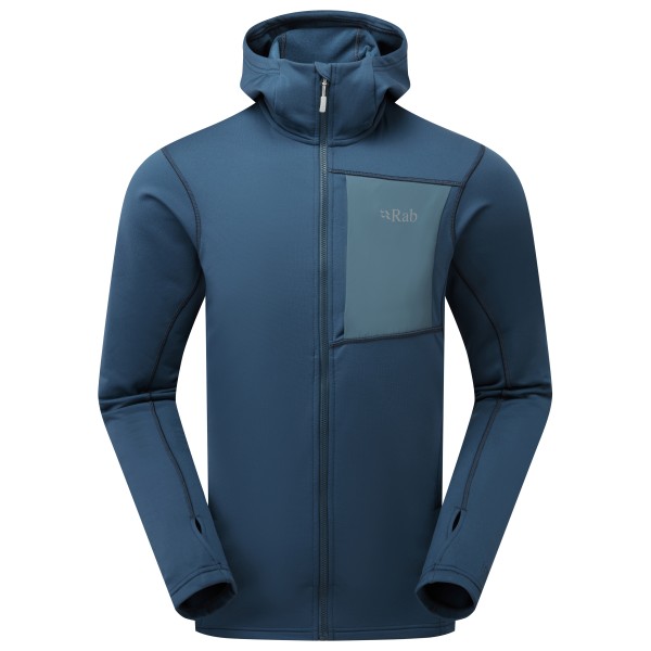 Rab - Superflux Hoody - Fleecejacke Gr L blau von Rab