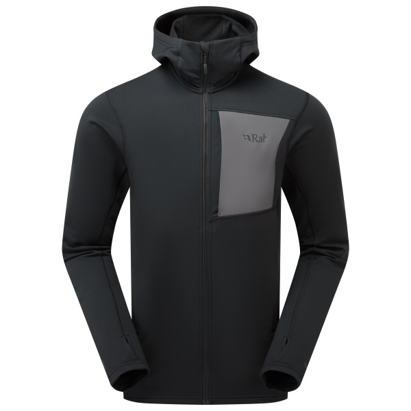 Rab - Superflux Hoody - Fleecejacke Gr XXL schwarz von Rab