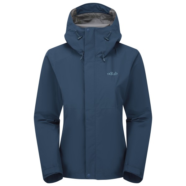 Rab - Women's Downpour Jacket - Regenjacke Gr 38 blau von Rab