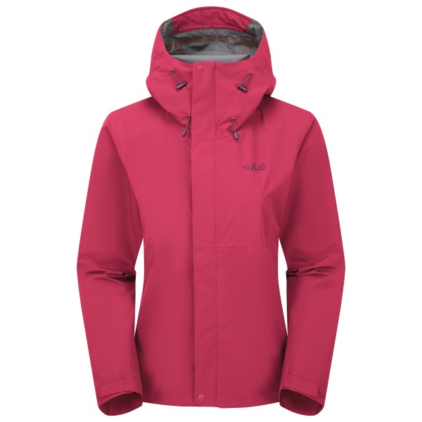 Rab - Women's Downpour Jacket - Regenjacke Gr 42 rosa von Rab