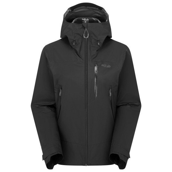 Rab - Women's Downpour Mountain Jacket - Regenjacke Gr 42 schwarz von Rab
