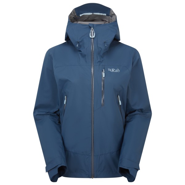 Rab - Women's Downpour Mountain Jacket - Regenjacke Gr 44 blau von Rab