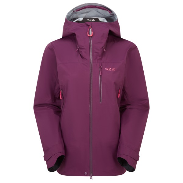 Rab - Women's Firewall Mountain Jacket - Regenjacke Gr 36 lila von Rab
