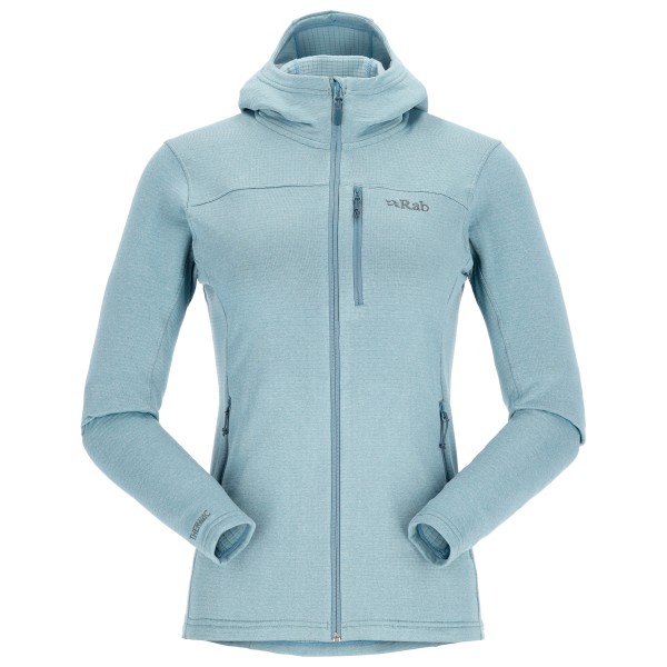 Rab - Women's Graviton Hoody - Fleecejacke Gr 8 türkis/grau von Rab