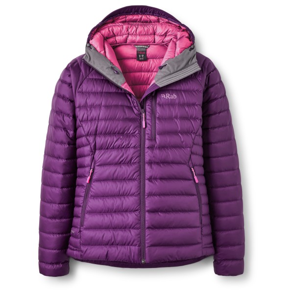 Rab - Women's Microlight Alpine Jacket - Daunenjacke Gr 40 lila von Rab