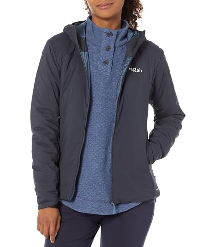 Rab Damen Xenair Alpine Light Jacke, ebony, M von Rab