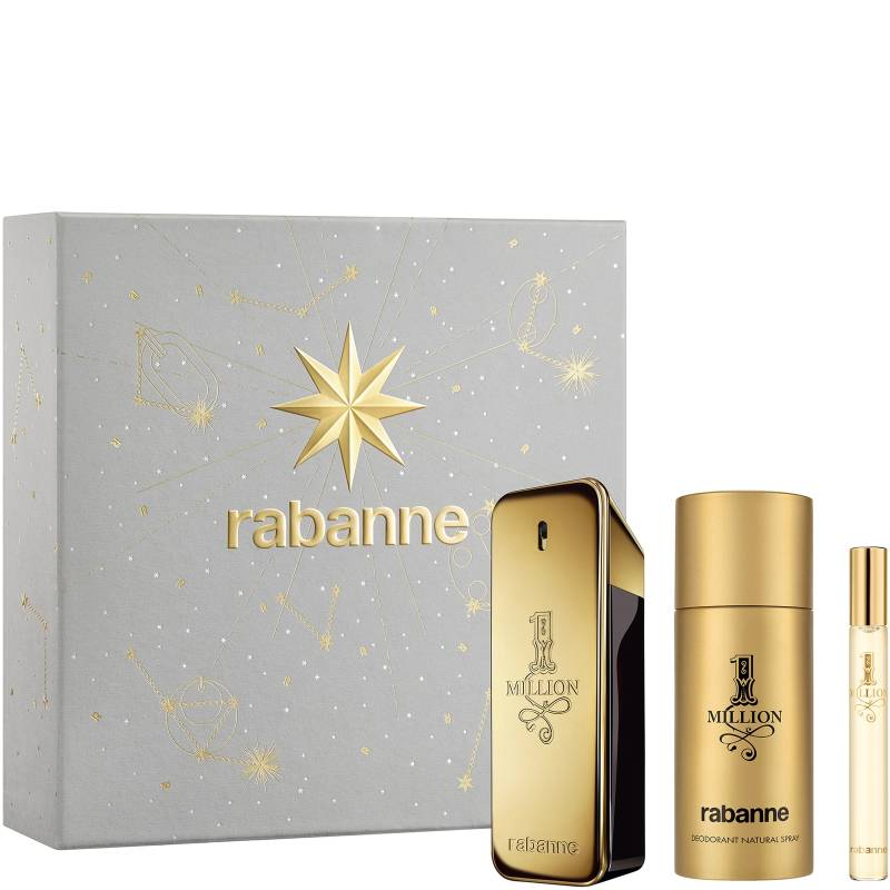 Rabanne 1 Million Eau de Toilette 100ml + Deodorant 150ml + Eau de Toilette 10ml von Rabanne