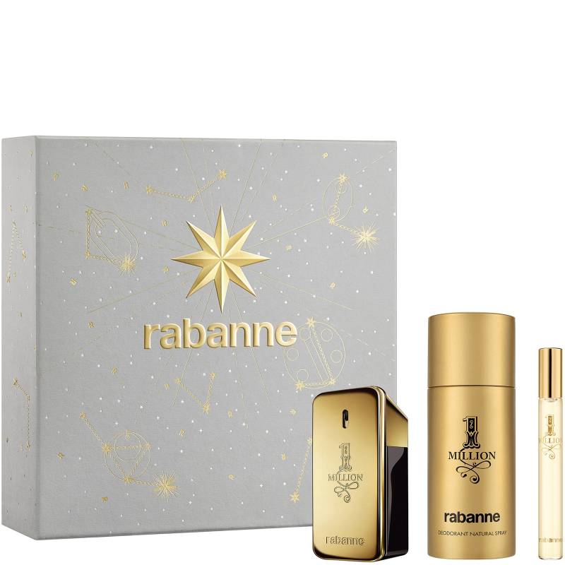Rabanne 1 Million Eau de Toilette 50ml + Deodorant 150ml + Eau de Toilette 10ml von Rabanne