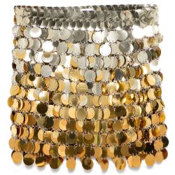 Rabanne Goldene Miniröcke von Rabanne