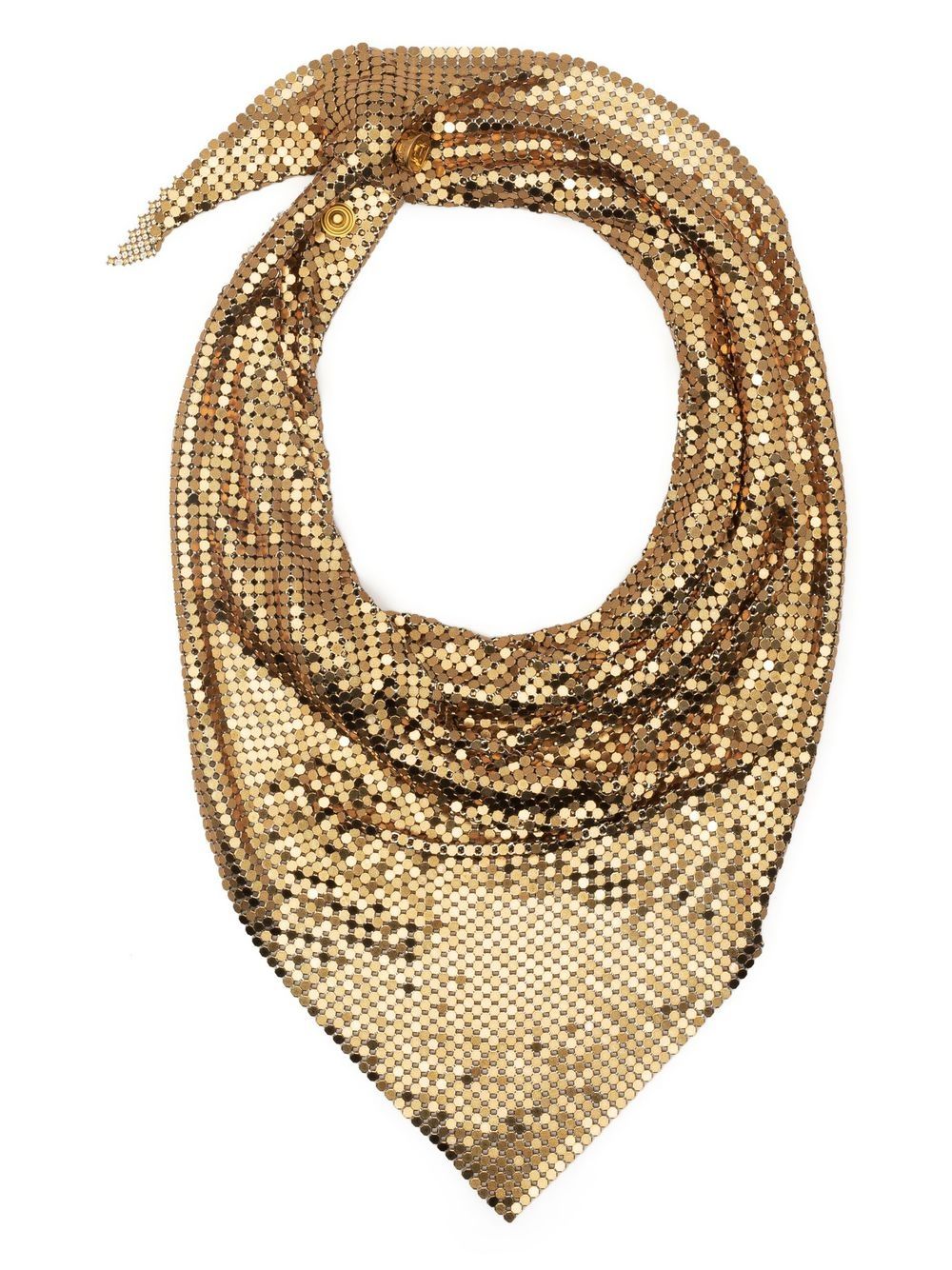 Rabanne Halskette aus Kettengeflecht - Gold von Rabanne