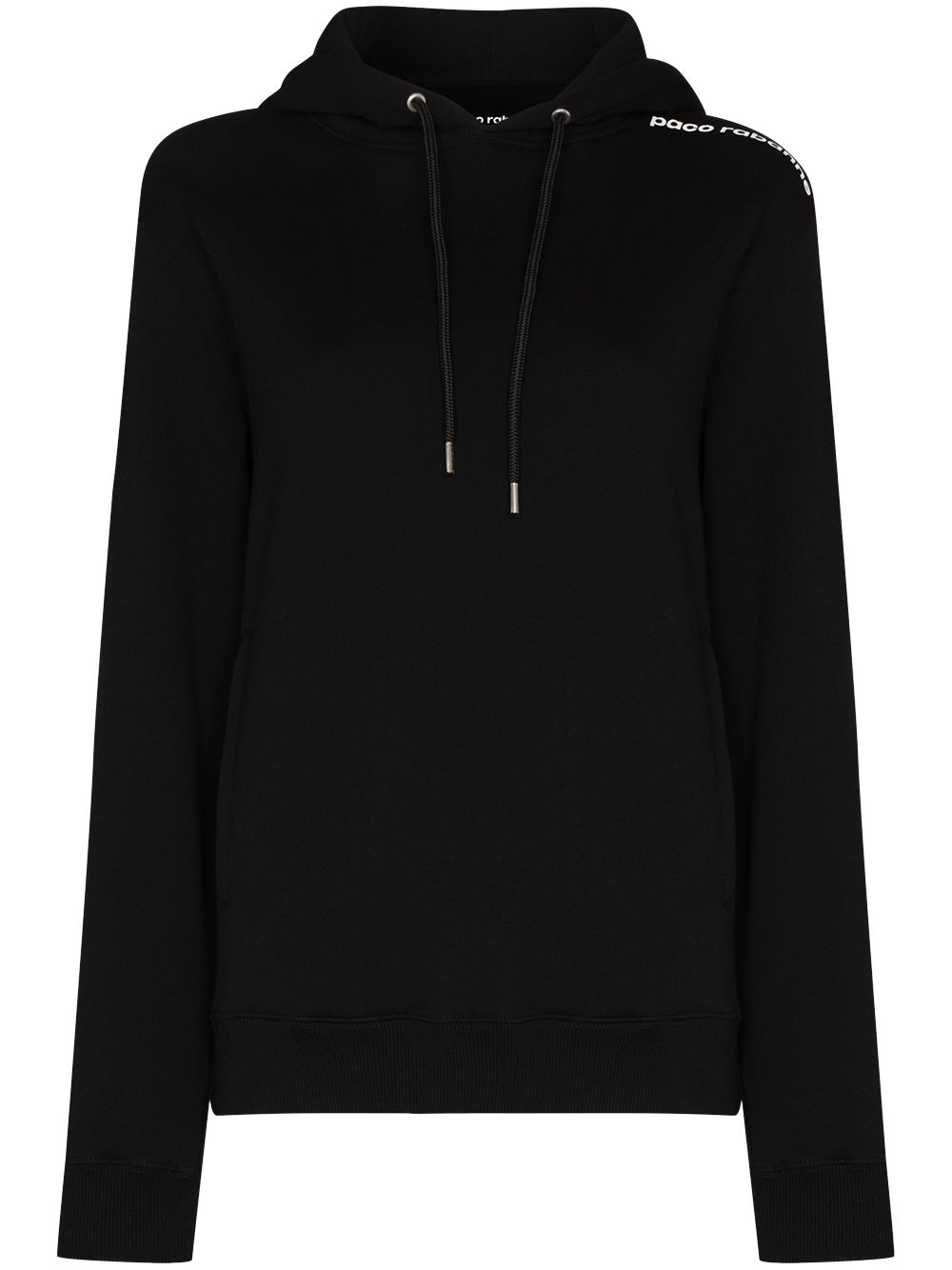 Rabanne Hoodie mit Kordelzug - Schwarz von Rabanne