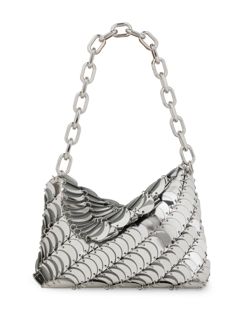 Rabanne Schultertasche mit Chainmail-Effekt - Silber von Rabanne