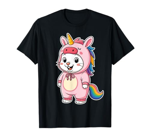 Kawaii Kaninchen im Einhorn Kostüm für Mädchen Kinder Einhorn T-Shirt Kawaii Kaninchen im Einhorn Kostüm für Mädchen Kinder Einhorn T-Shirt von Rabbit In Unicorn Costume Kawaii Design