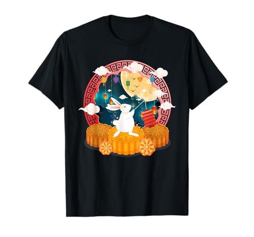 Mooncake Bunny Chinesische Mitte Herbst Festival Party Kinder T-Shirt Mooncake Bunny Chinesische Mitte Herbst Festival Party Kinder T-Shirt von Rabbit Lantern Lighting Mooncake Festival Kids