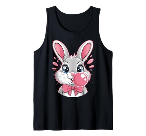 Rabbit Girl Pink Bubblegum Hase Tank Top von Rabbit Lover Gifts & Tees