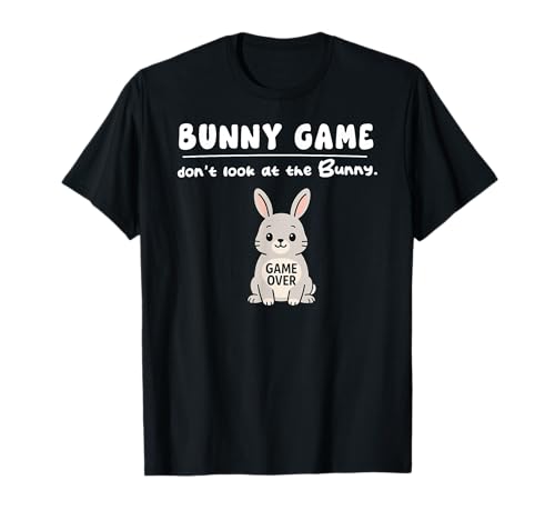 Lustiges Kaninchen-Spiel "Don't Look Game Over" für Jungen Mädchen Kinder T-Shirt von RabbitBunnyAxis1