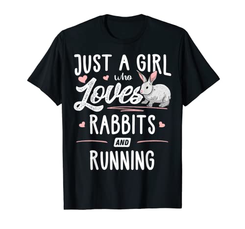 Just A Girl Who Loves Rabbit And Running Gift Women T-Shirt Just A Girl Who Loves Rabbit And Running Gift Women T-Shirt von Rabbits Memme