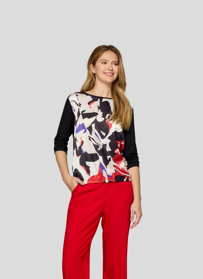 Rabe 3/4-Arm-Shirt mit Front Print von Rabe