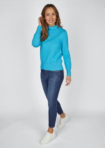 Rabe Blue Romance Pullover in Blau, Größe 38 von Rabe