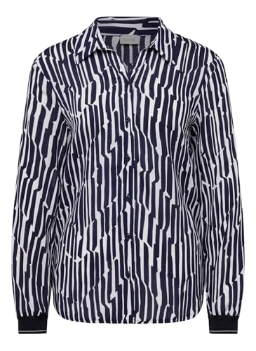 Rabe Bluse Gemustert - Hemdkragen, Langarm von Rabe