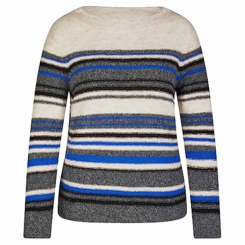 Rabe Damen Pullover gestreift Lapis - 46 von Rabe