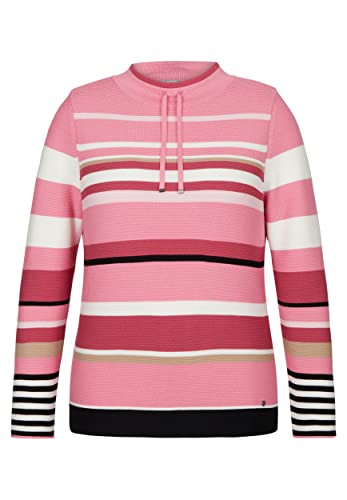 Rabe Damen Pullover gestreift Perlrosa - 46 von Rabe