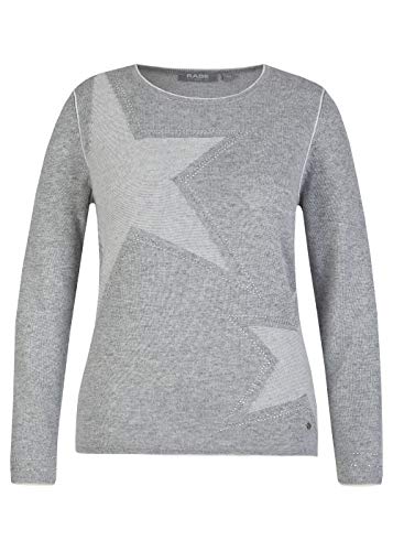 Rabe Damen Pullover mit Sternen und Kontrastnähten von Rabe