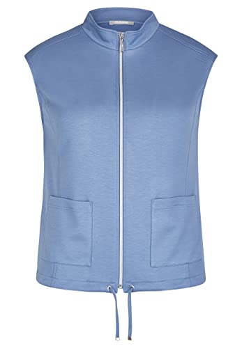 Rabe Damen Weste Stehkragen Smoky Blue - 42 von Rabe