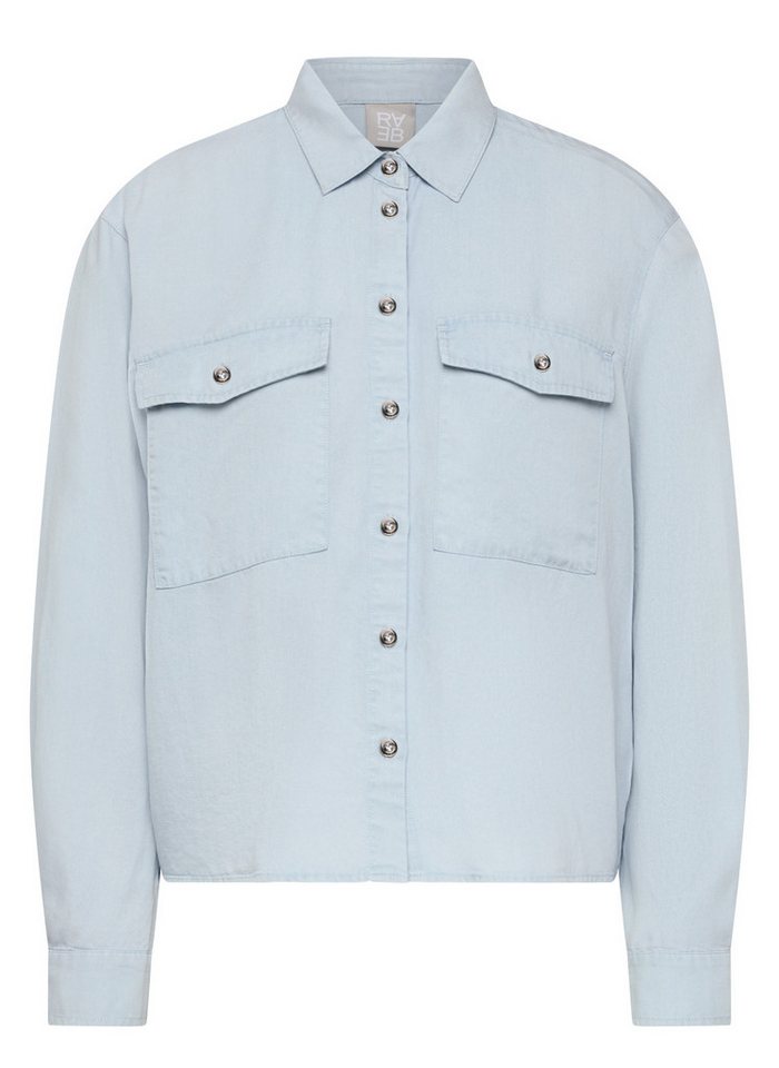 Rabe Langarmbluse Bluse BleachedBlue von Rabe