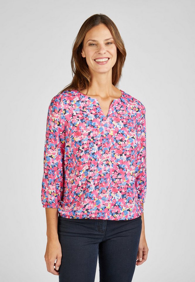 Rabe Langarmbluse mit Allover Floral-Print von Rabe