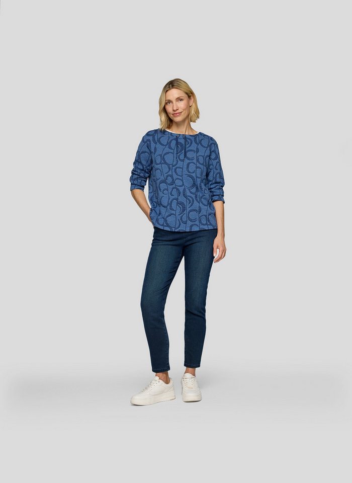 Rabe Langarmshirt Nordic Blue von Rabe