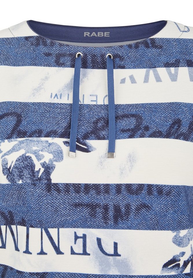 Rabe Longsleeve T-Shirt Dunkel Jeans von Rabe