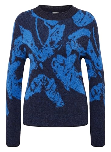 Rabe Pullover Gemustert in Dunkelblau für Damen von Rabe
