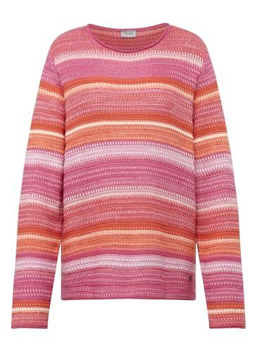 Rabe Pullover Gestreift in Orange für Damen von Rabe