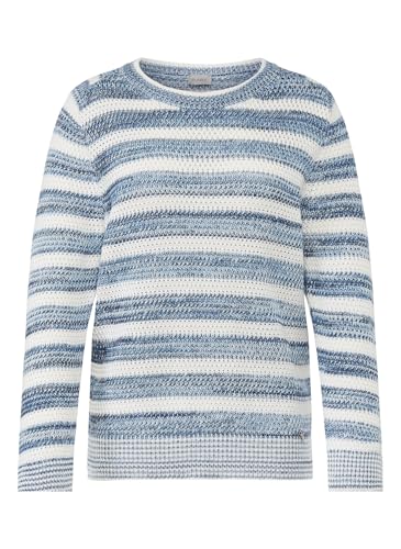 Rabe Pullover Gestrickter Ringel in Dunkelblau für Damen von Rabe