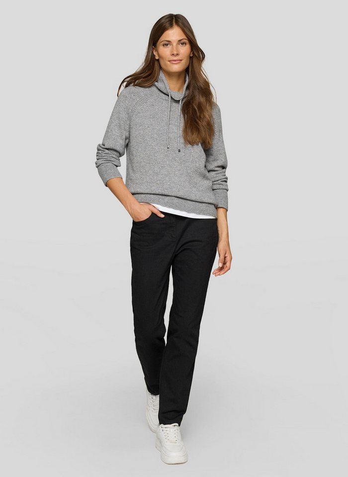 Rabe Rundhalspullover Black Sparkle von Rabe