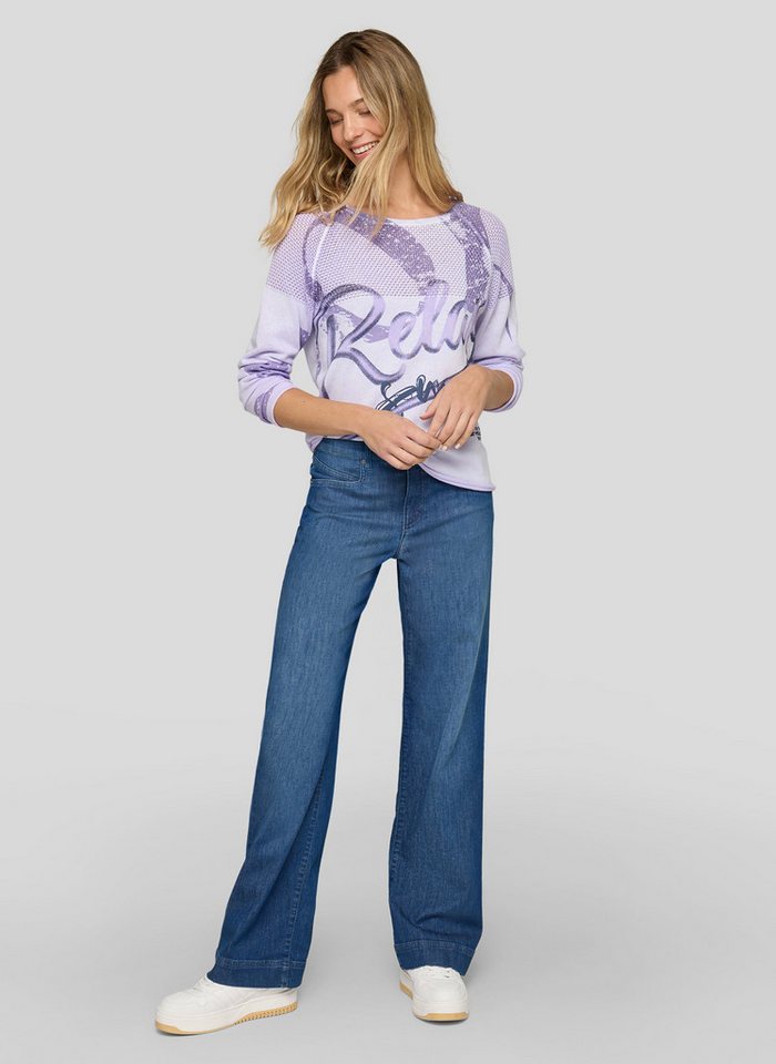 Rabe Rundhalspullover Butterfly von Rabe