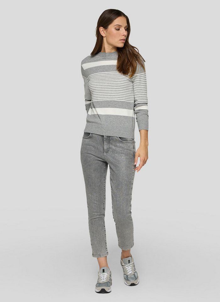 Rabe Rundhalspullover Tender Grey von Rabe