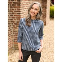 Rabe-Shirt minimal Muster von Rabe