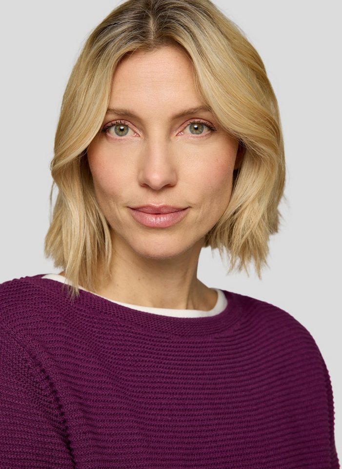 Rabe Strandpullover Pullover Malve von Rabe