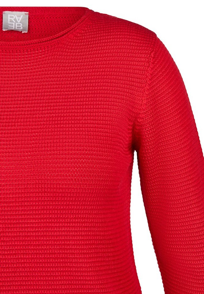 Rabe Strandpullover Pullover Mohn von Rabe