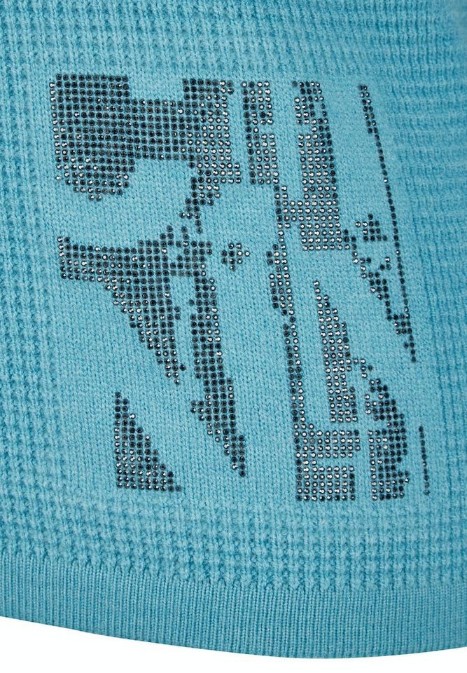Rabe Strandpullover Pullover Pfauenblau Rabe Strandpullover Pullover Pfauenblau von Rabe