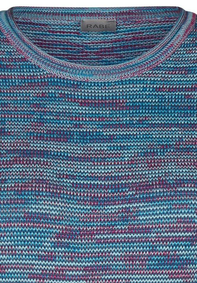 Rabe Strandpullover Pullover Pfauenblau von Rabe