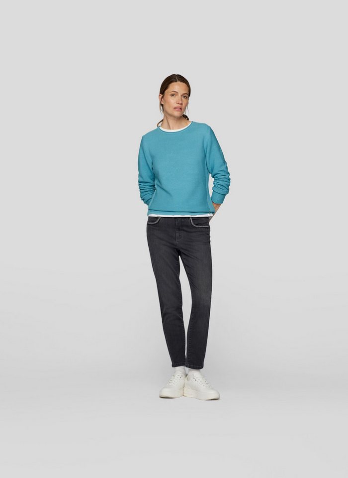 Rabe Strandpullover Pullover Pfauenblau Rabe Strandpullover Pullover Pfauenblau von Rabe