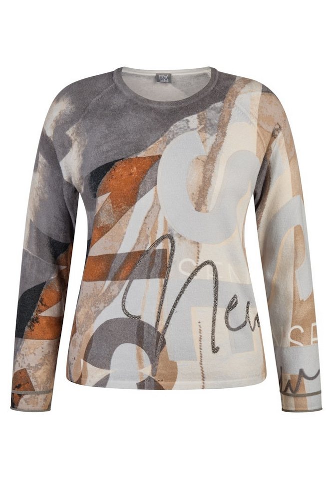 Rabe Strandpullover Pullover Silber von Rabe